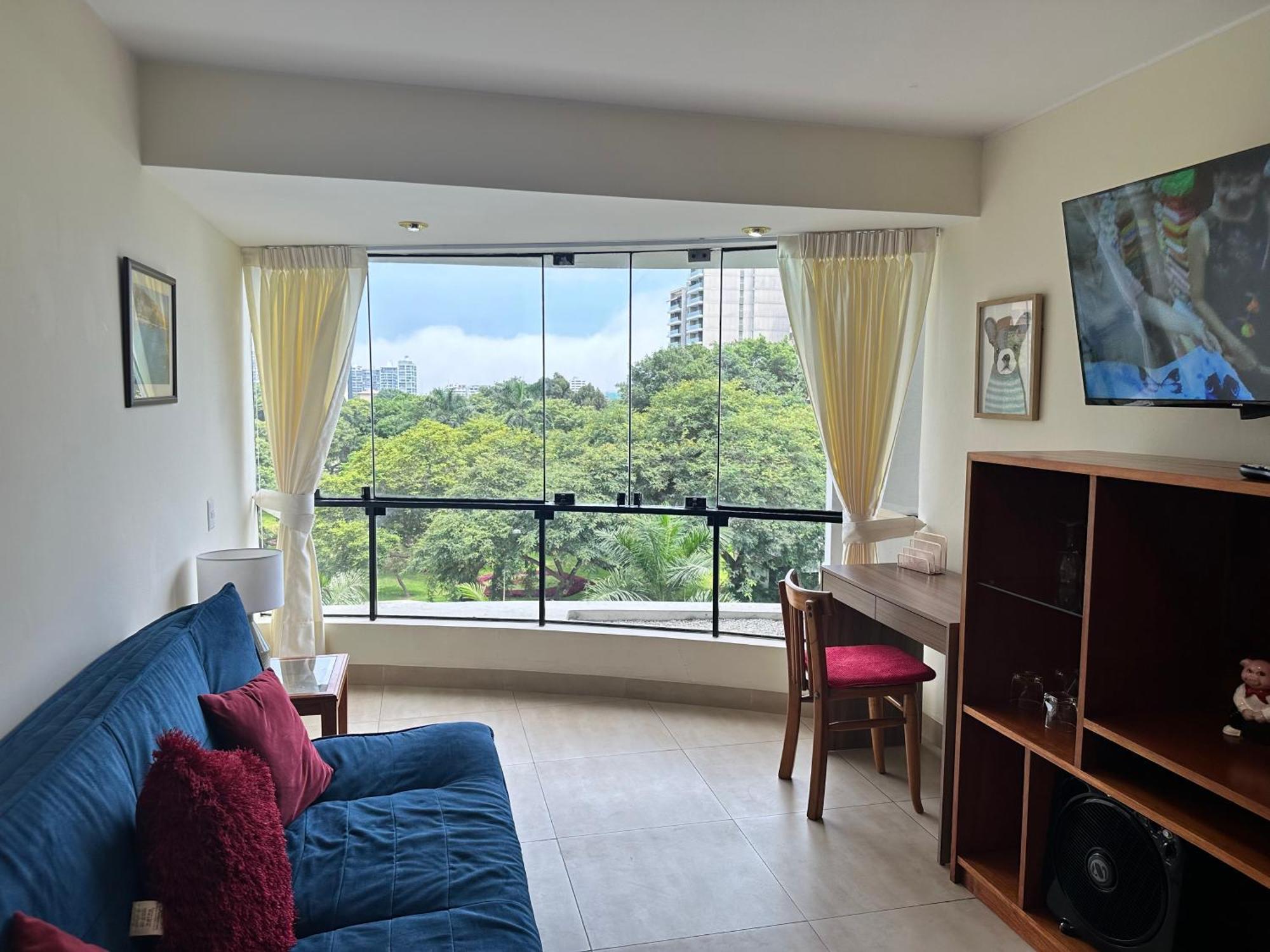 Appartement Bonito Depa San Isidro Cama Queen Office Wifi Y Cochera *